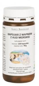 Sanct Bernhard wapń z algi morskiej 120kps