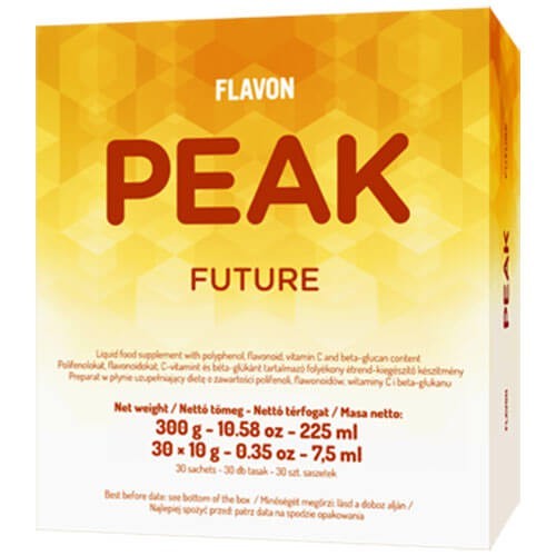 Flavon Peak Future 30 saszetek owocowo-warzywnych z witaminą C dla dzieci i młodzieży