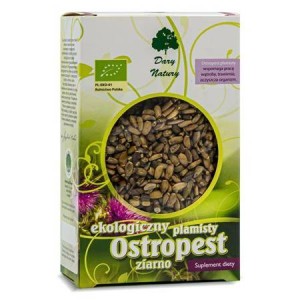 Ostropest plamisty nasiona 100 g Dary Natury