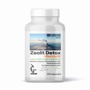 ZEOLIT DETOX + BENTONIT 240 kaps.
