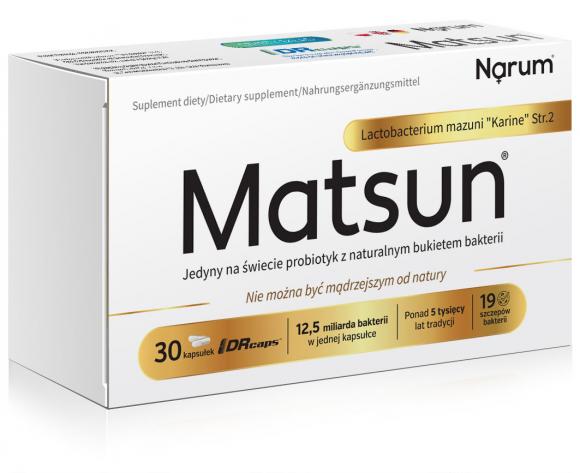 Narum Matsun Karine 30 kapsułek suplement diety z żywymi kulturami bakterii
