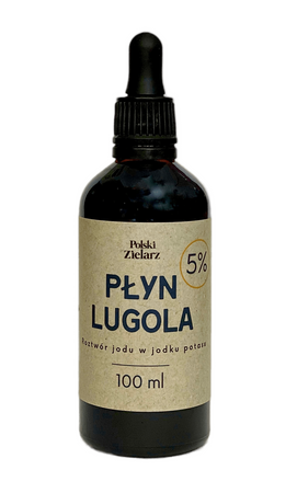 Polski Zielarz Płyn Lugola 5% 100 ml odczynnik chemiczny z jodem