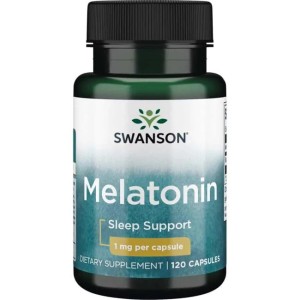 Melatonina 1mg , 120 kapsułek Swanson