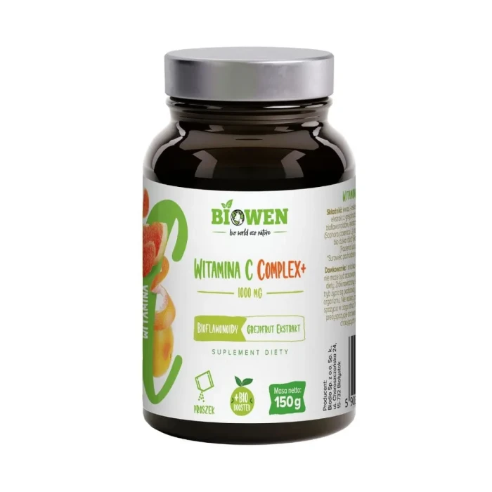 Biowen Witamina C Complex+ 1000 mg 150 g proszek suplement diety