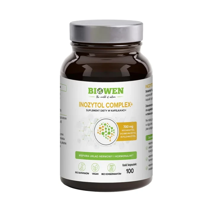 Biowen Inozytol Complex+ 100 kapsułek suplement diety