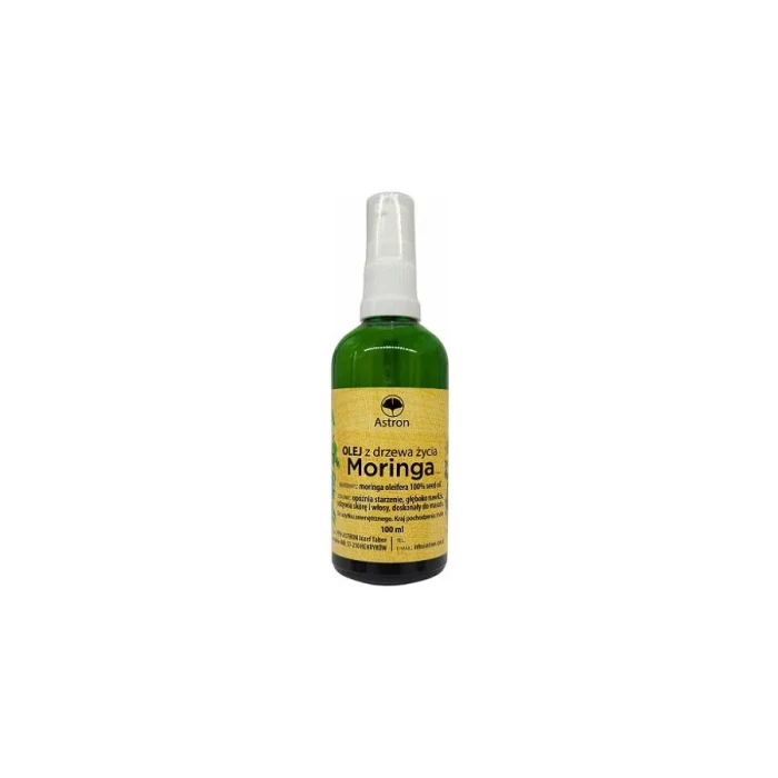 Olej z drzewa życia Moringa Astron 100 ml kosmetyk do pielęgnacji skóry