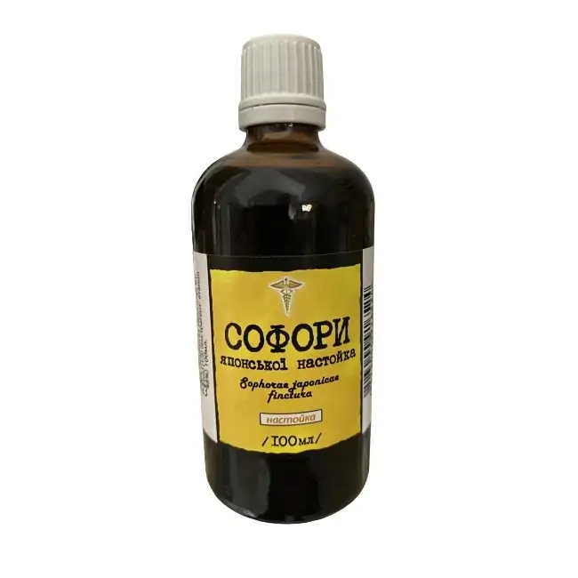 erełkowiec japoński Sofora krople 100 ml Vishpha preparat ziołowy