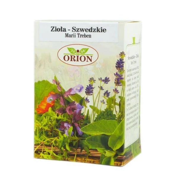 Orion Zioła szwedzkie z aloesem Marii Treben 90,2 g