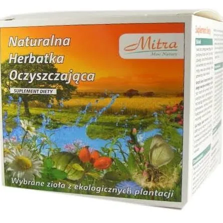 Naturalna Herbatka Oczyszczająca MITRA 30 saszetek