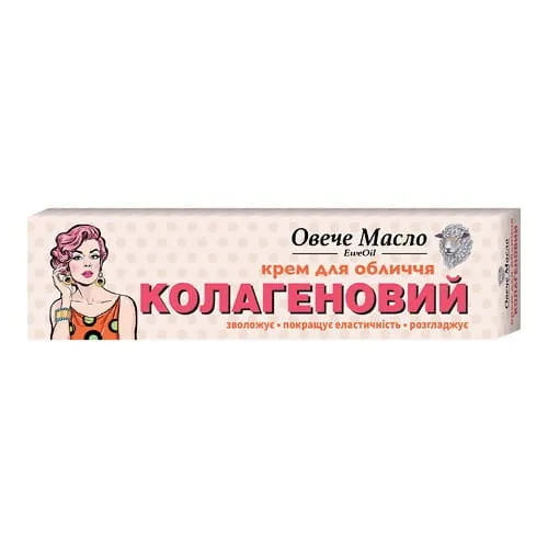EweOil krem z kolagenem i lanoliną anti-aging 44 ml
