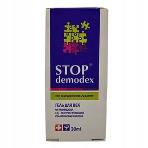 Żel do powiek STOP DEMODEX 30 ml BIOKORD do pielęgnacji okolic powiek