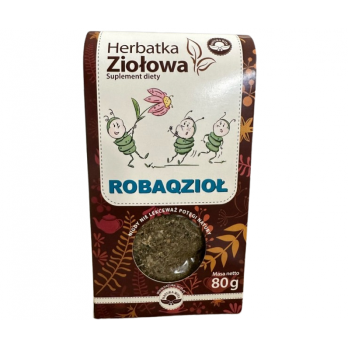 Robaqzioł nr 1 Natura Wita 80 g sypana herbatka ziołowa mieszanka ziół