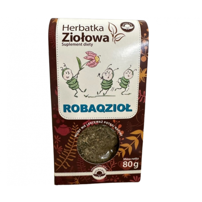 Robaqzioł nr 1 Natura Wita 80 g sypana herbatka ziołowa mieszanka ziół