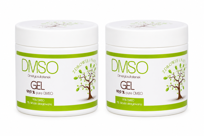 DMSO 99,9% czysty naturalny z miazgi drzewnej żel do użytku zewnętrznego