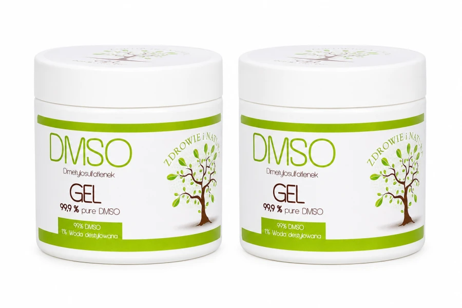 DMSO 99,9% czysty naturalny z miazgi drzewnej żel do użytku zewnętrznego