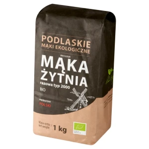 Mąka żytnia razowa typ 2000 Biolife 1kg