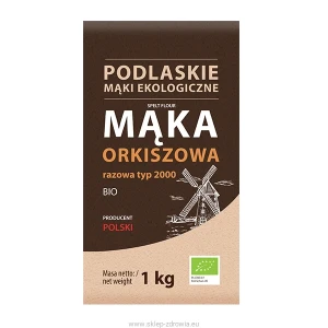 Mąka orkiszowa razowa BIO typ 2000 BioLife 1 kg