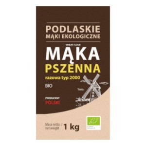 Mąka pszenna razowa BIO typ 2000 BioLife 1 kg