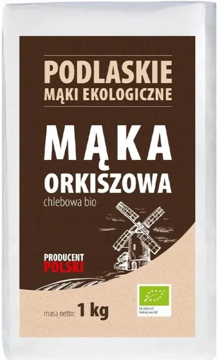 BioLife Mąka orkiszowa chlebowa BIO typ 750 1 kg do chleba i bułek