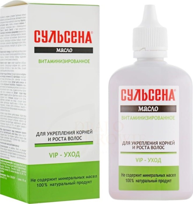 SULSENA olej wzbogacony witaminami do włosów 100 ml