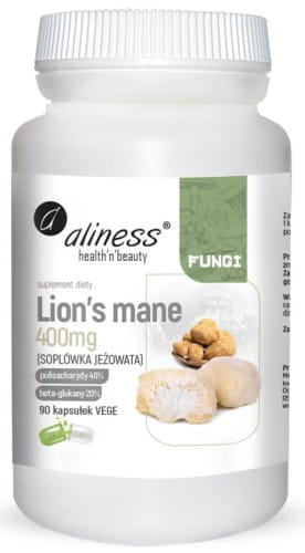 Aliness Lion’s Mane 400 mg