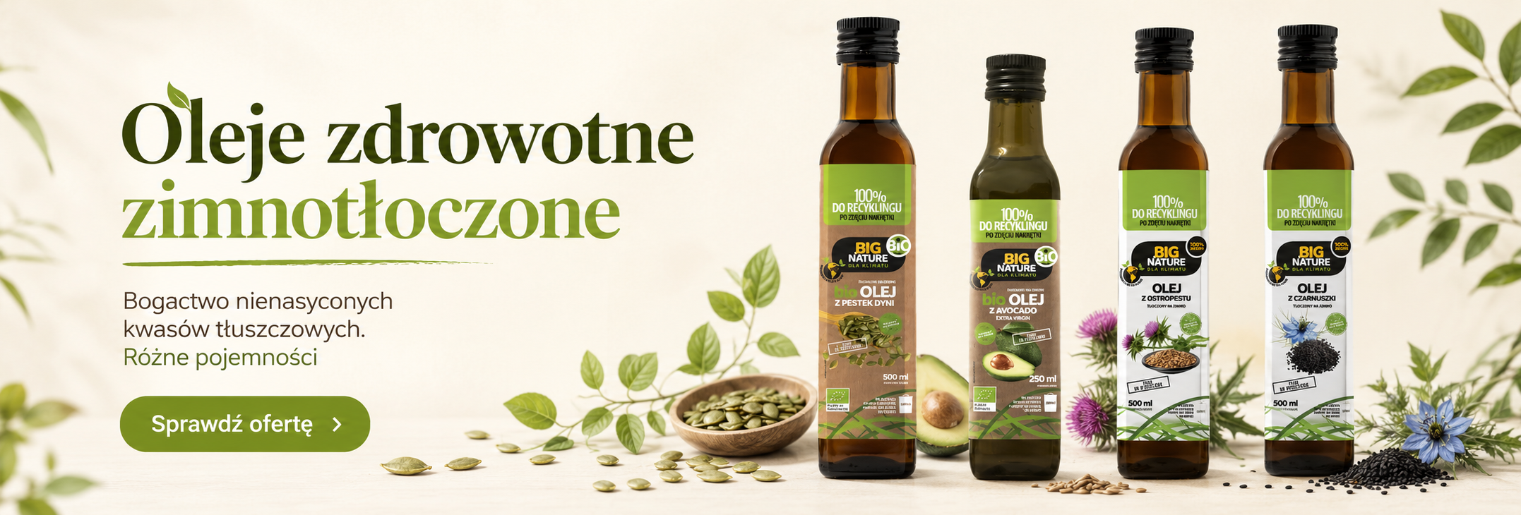 Oleje zdrowotne