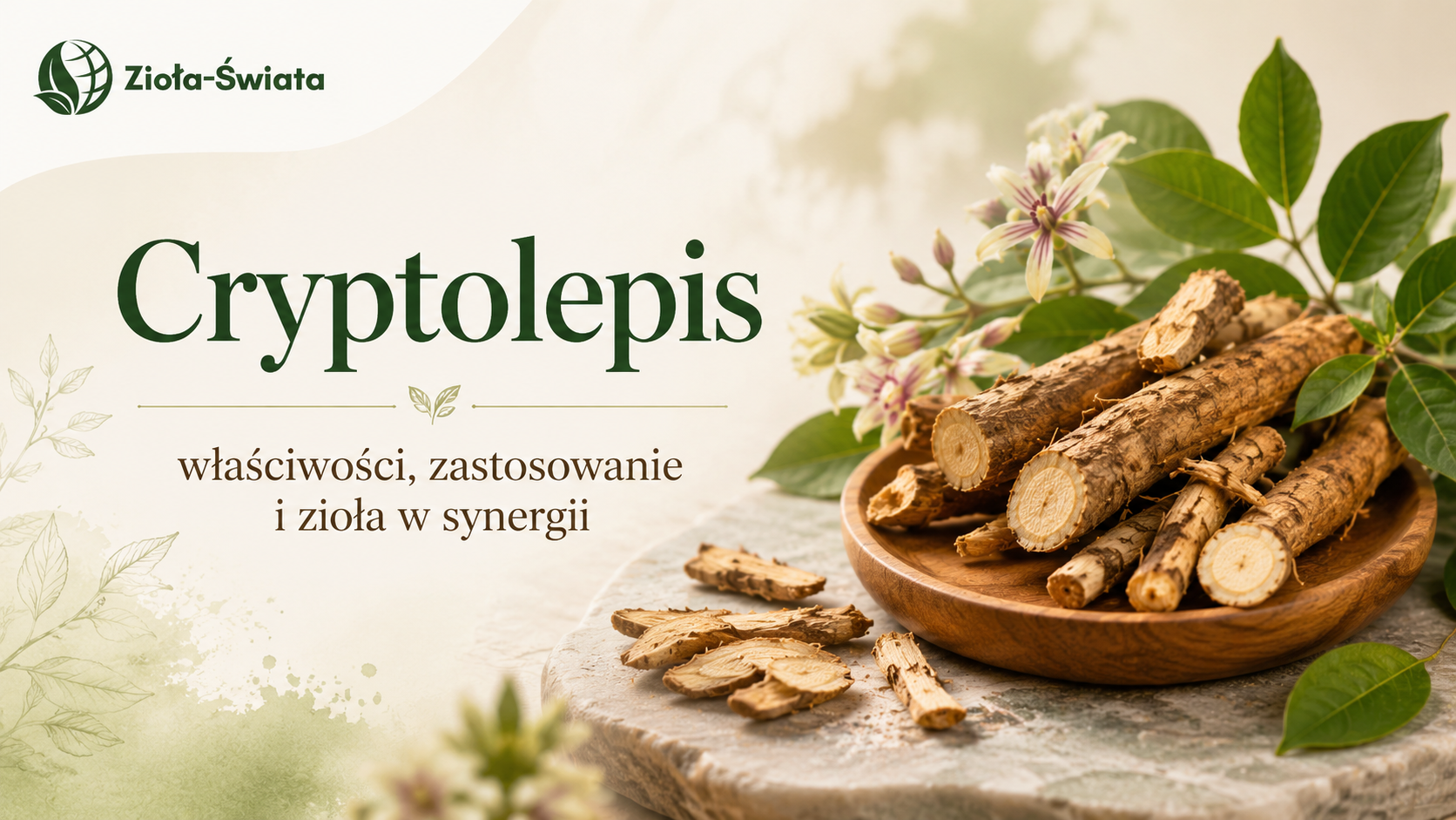 Cryptolepis – afrykański korzeń, o którym coraz głośniej w zielarstwie