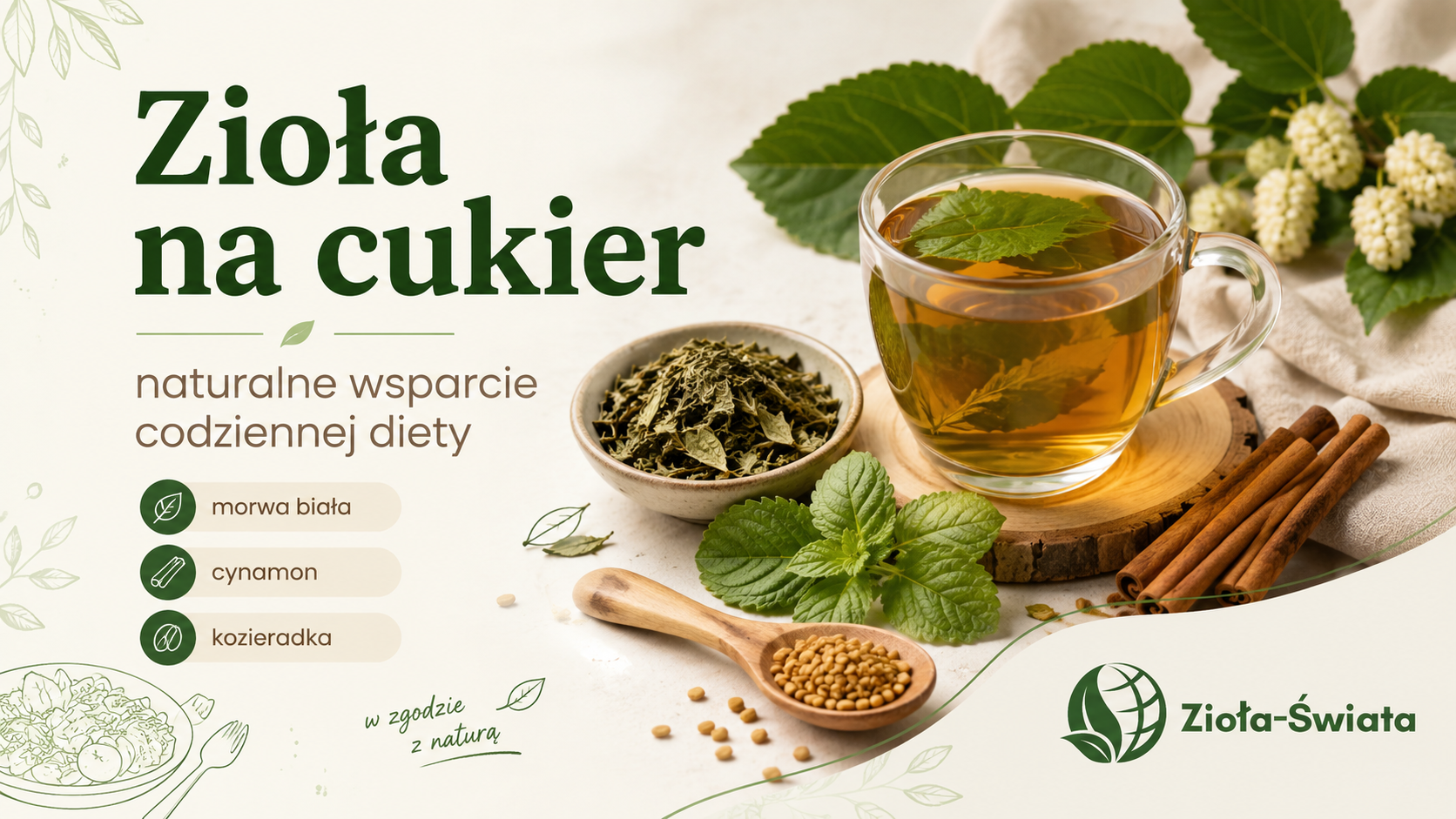 Zioła na cukier – naturalne wsparcie codziennej diety